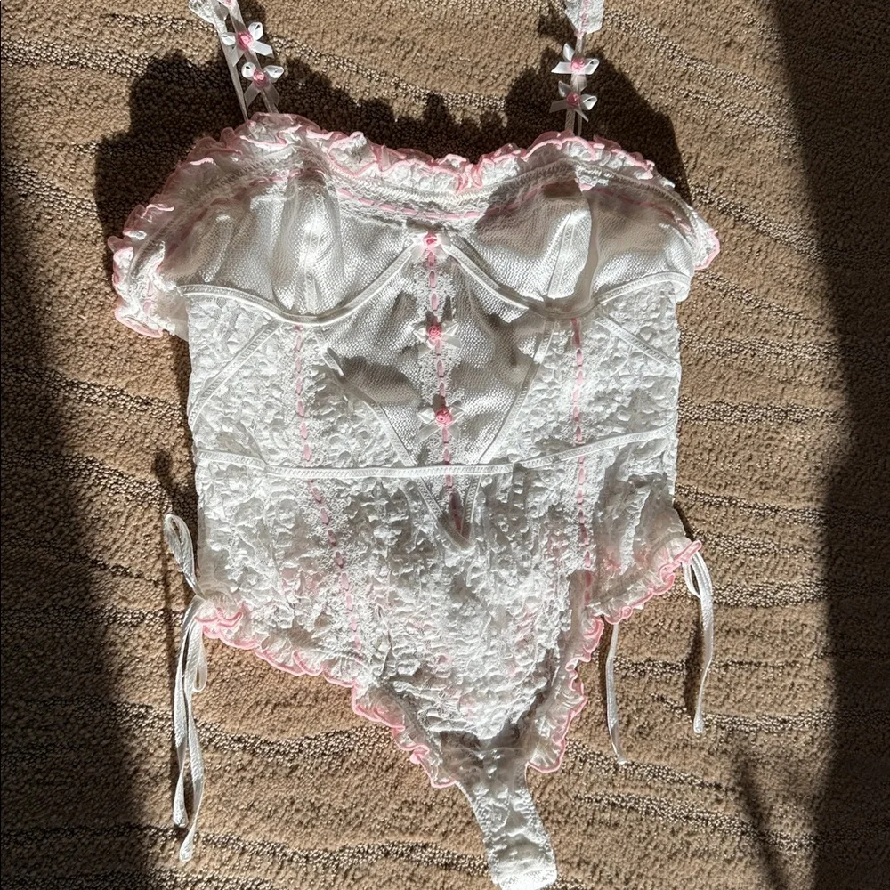 Free People Sweet Cheeks Thong Bodysuit‎
